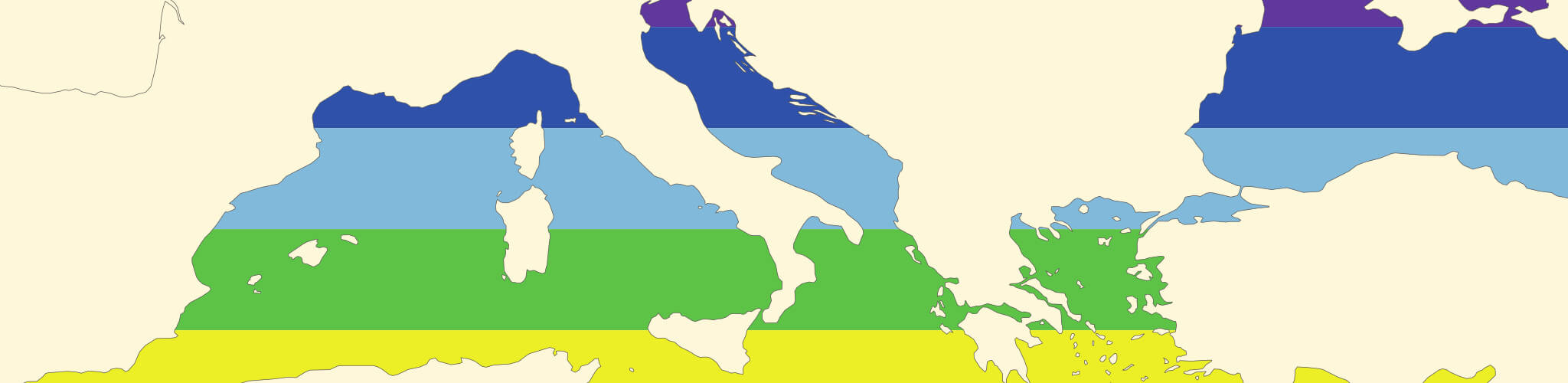 Italia, Europa con colori della bandiera della pace