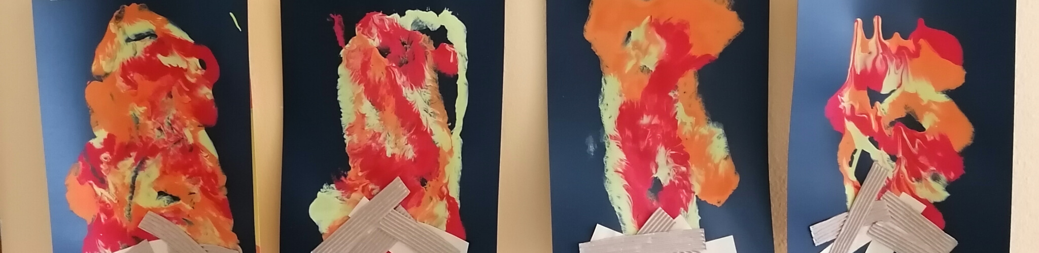 Disegni e lavoretti a tema fuoco